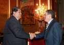   Presidente de Perú y titular del Senado acuerdan profundizar la integración en el continente