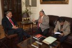 Reunión con ex jefe de pagos de pensiones de INP y Dirigente Sector Salud Hospital Barros Luco