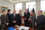 Saludo protocolar Grupo Amistad Interparlamentario Turquía-Chile.