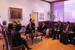 Visita del Presidente del Senado en la Asamblea Nacional de Ecuador