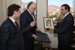 Saludo Protocolar del Ministro de Relaciones Exteriores de Azerbaiyán 