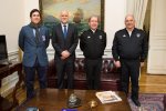 Reunión con el Presidente Nacional de Bomberos de Chile