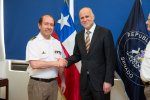Reunión con Presidente de Bomberos de Chile