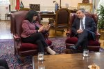 Visita Protocolar de la Embajadora de Palestina en Chile